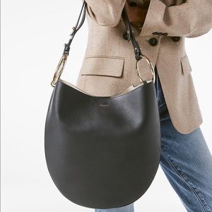 Frame Black Le Switch Leather Hobo Bag